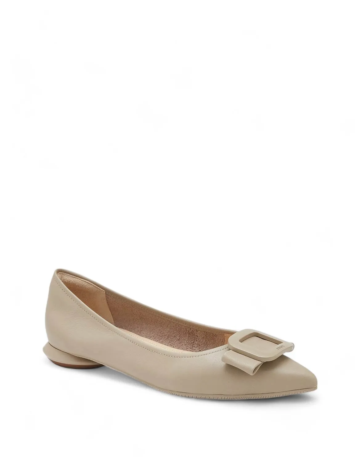 Square Buckle Softly Extend Flats