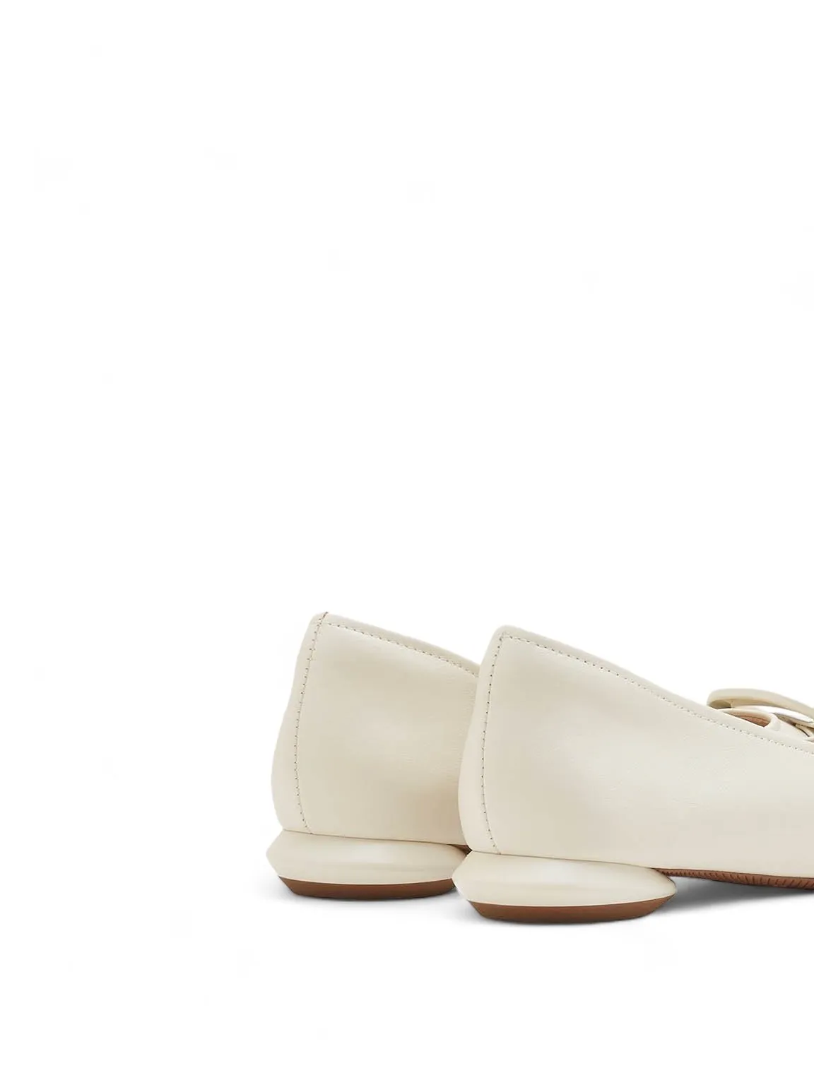 Square Buckle Softly Extend Flats