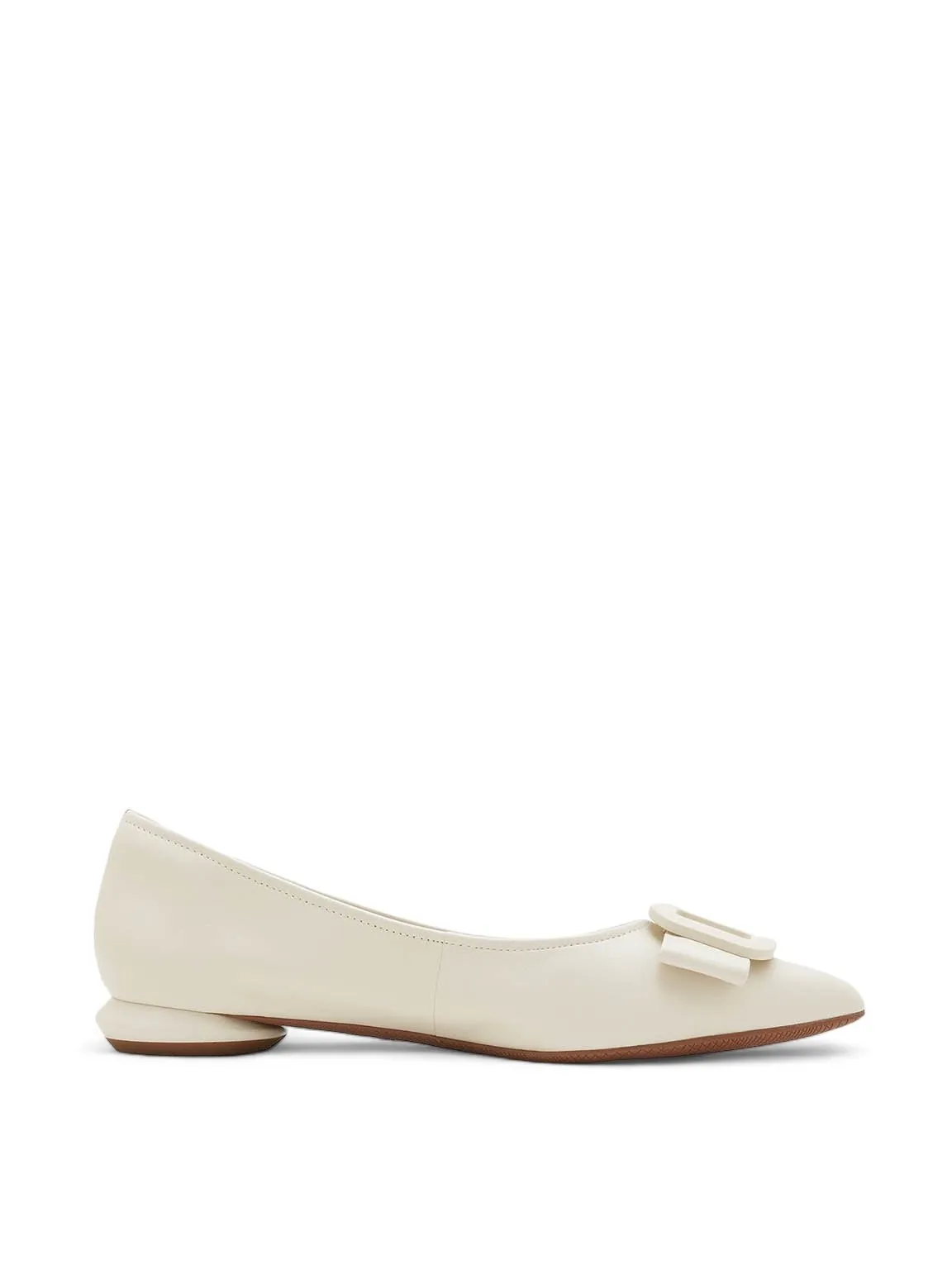 Square Buckle Softly Extend Flats