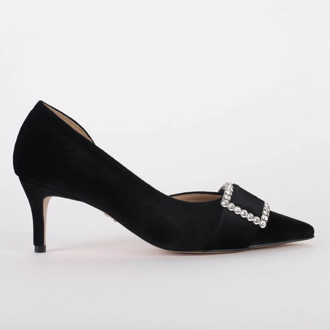 *VESTA - black, 6cm size UK 3