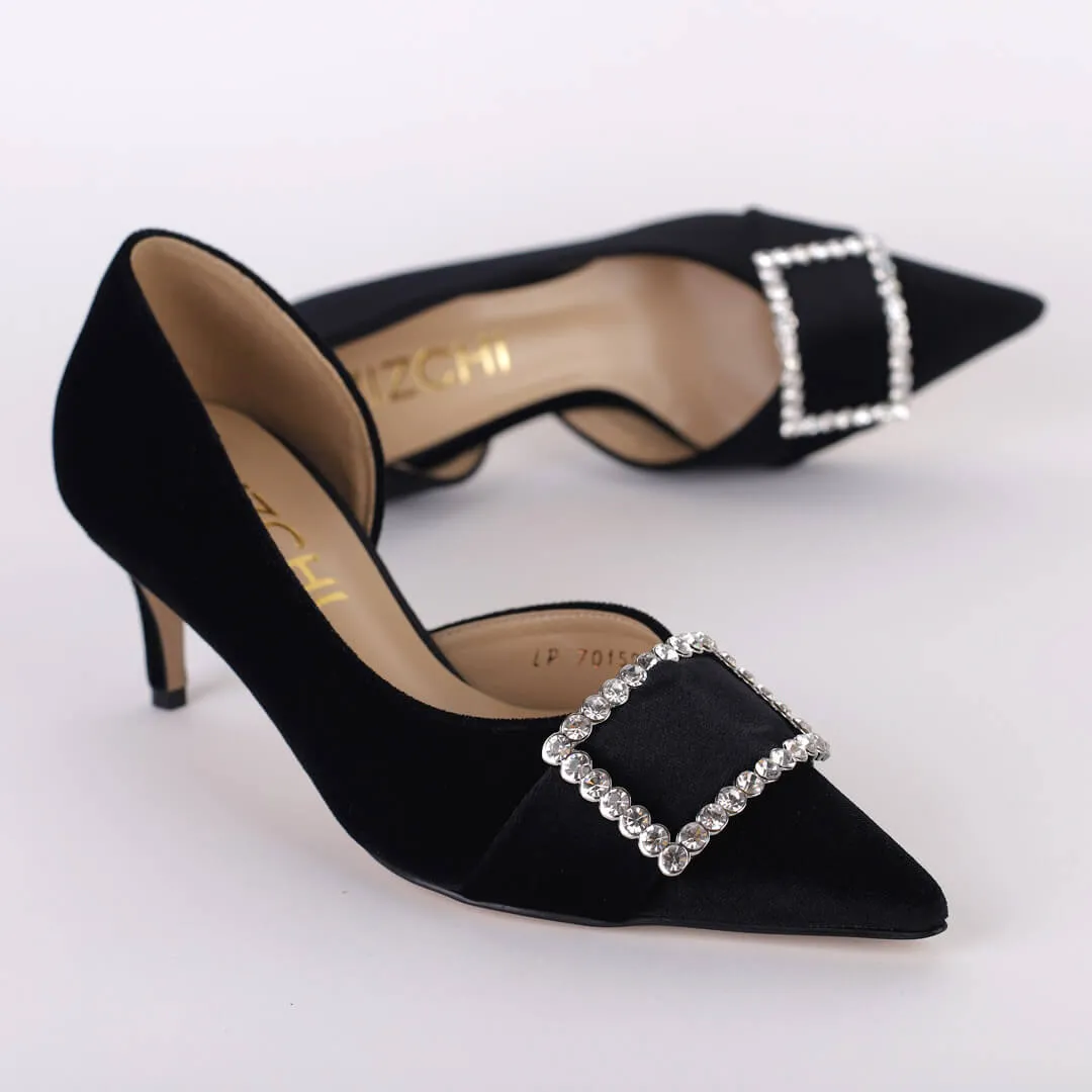 *VESTA - black, 6cm size UK 3