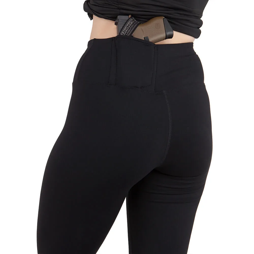 Womens Concealed Carry Bootcut Leggings