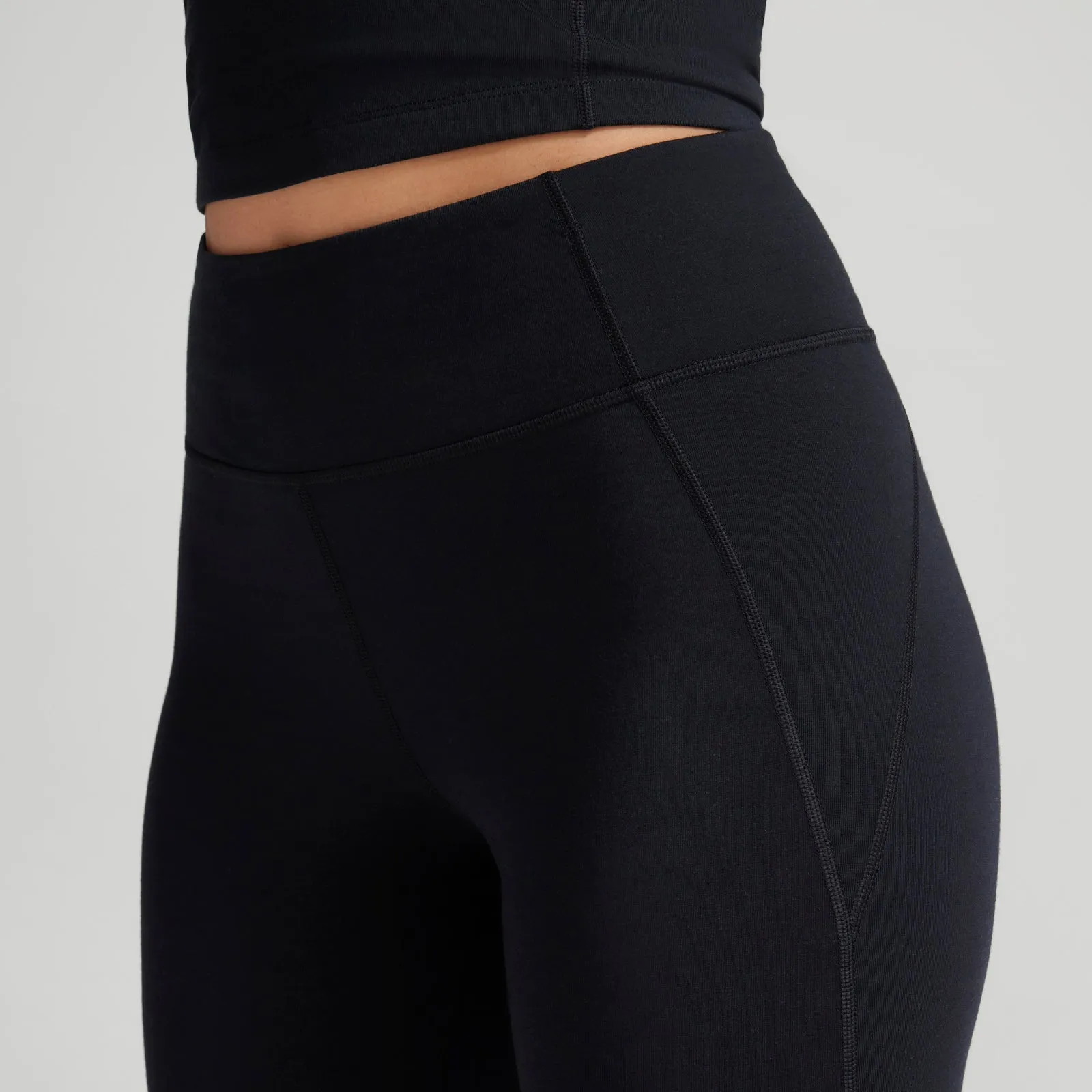 Women's Natural Legging - Natural Black